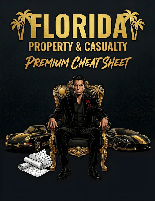 Florida Property & Casualty Premium Cheat Sheet 
